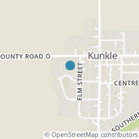 Map location of 119 S Elm St, Kunkle OH 43531