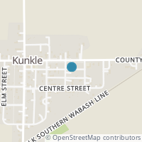 Map location of 102 S Main St, Kunkle OH 43531