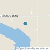 Map location of 17851 Burrows Rd, Thompson OH 44086