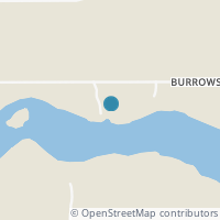 Map location of 17651 Burrows Rd, Thompson OH 44086
