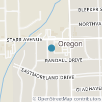 Map location of 423 Grasser St, Oregon OH 43616