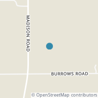 Map location of 8365 Madison Rd, Thompson OH 44086
