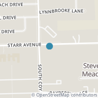 Map location of 3420 Starr Ave, Oregon OH 43616