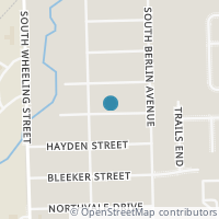 Map location of 2733 Arthur St, Oregon OH 43616