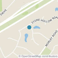 Map location of 9970 Stone Hollow Rd, Concord Township OH 44060