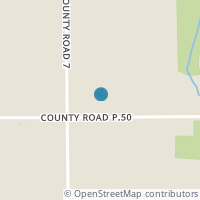 Map location of 7105 P-50 Rd, Montpelier OH 43543