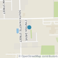 Map location of 607 Cynthia Dr, Fayette OH 43521
