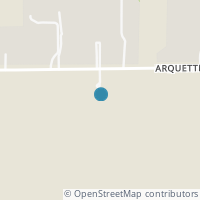 Map location of 8620 Arquette Rd, Oregon OH 43616