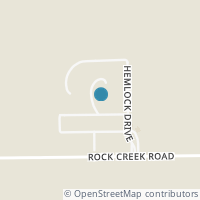 Map location of 17748 Rock Creek Rd Lot 11, Thompson OH 44086