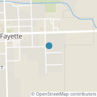 Map location of 401 George St, Fayette OH 43521