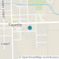 Map location of 302 Fulton St, Fayette OH 43521