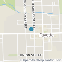 Map location of 204 W Main St, Fayette OH 43521