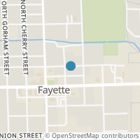 Map location of 200 E Spring St, Fayette OH 43521