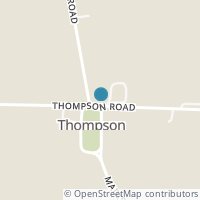 Map location of 6709 Madison Rd, Thompson OH 44086