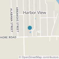 Map location of 536 W Harbor View Dr, Harbor View OH 43434