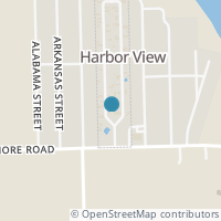 Map location of 533 W Harbor View Dr, Harbor View OH 43434