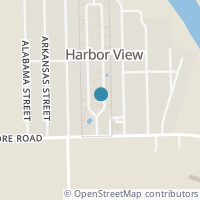 Map location of 113 E Harbor View Dr, Harbor View OH 43434