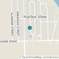 Map location of 528 W Harbor View Dr, Harbor View OH 43434
