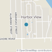 Map location of 522 W Harbor View Dr, Harbor View OH 43434
