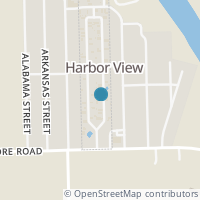 Map location of 123 E Harbor View Dr, Harbor View OH 43434