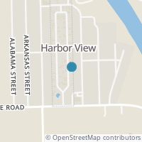 Map location of 122 E Harbor View Dr, Harbor View OH 43434