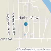 Map location of 519 W Harbor View Dr, Harbor View OH 43434