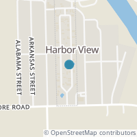 Map location of 127 E Harbor View Dr, Harbor View OH 43434