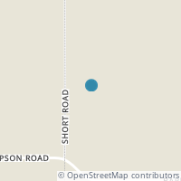 Map location of 2086 Short Rd, Thompson OH 44086