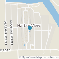 Map location of 136 E Harbor View Dr, Harbor View OH 43434