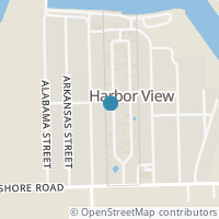 Map location of 504 W Harbor View Dr, Harbor View OH 43434
