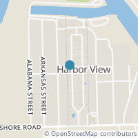 Map location of 438 W Harbor View Dr, Harbor View OH 43434
