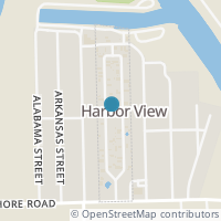 Map location of 437 W Harbor View Dr, Harbor View OH 43434
