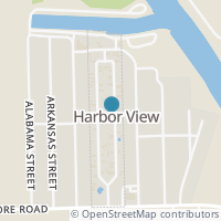 Map location of 209 E Harbor View Dr, Harbor View OH 43434