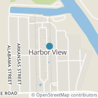 Map location of 208 E Harbor View Dr, Harbor View OH 43434