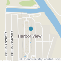 Map location of 218 E Harbor View Dr, Harbor View OH 43434