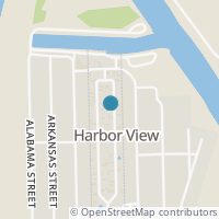 Map location of 223 E Harbor View Dr, Harbor View OH 43434