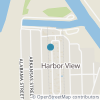 Map location of 414 W Harbor View Dr, Harbor View OH 43434