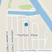 Map location of 231 E Harbor View Dr, Harbor View OH 43434