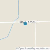Map location of 3673 County Road T, Metamora OH 43540