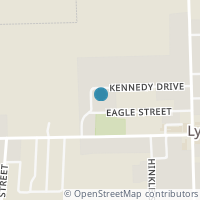 Map location of 210 West St, Lyons OH 43533