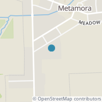 Map location of 271 Mill St, Metamora OH 43540