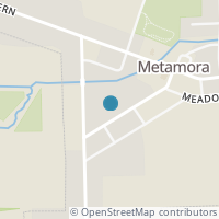 Map location of 264 Maple St, Metamora OH 43540