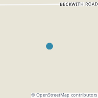 Map location of 5036 Beckwith Rd, Kingsville OH 44048