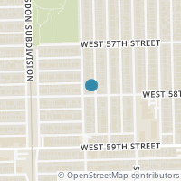 Map location of 5755 S Saint Louis Ave, Chicago IL 60629