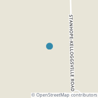 Map location of 2661 Stanhope Kelloggsville Rd, Kingsville OH 44048