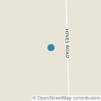 Map location of 3243 Hines Rd, Kingsville OH 44048