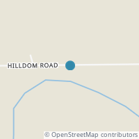 Map location of 4870 Hilldom Rd, Kingsville OH 44048