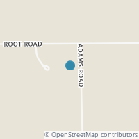 Map location of 3885 Adams Rd, Kingsville OH 44048