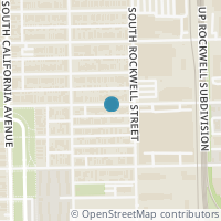 Map location of 2621 W 24Th St #4, Chicago IL 60608