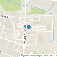 Map location of  